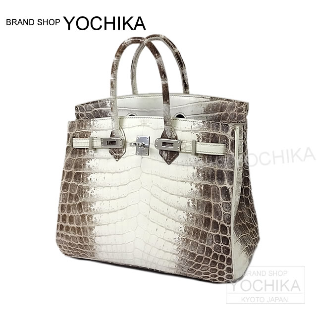 
HERMES Bags Birkin 25 Himalaya Niloticus Crocodile Mat [Brand New][Authentic]