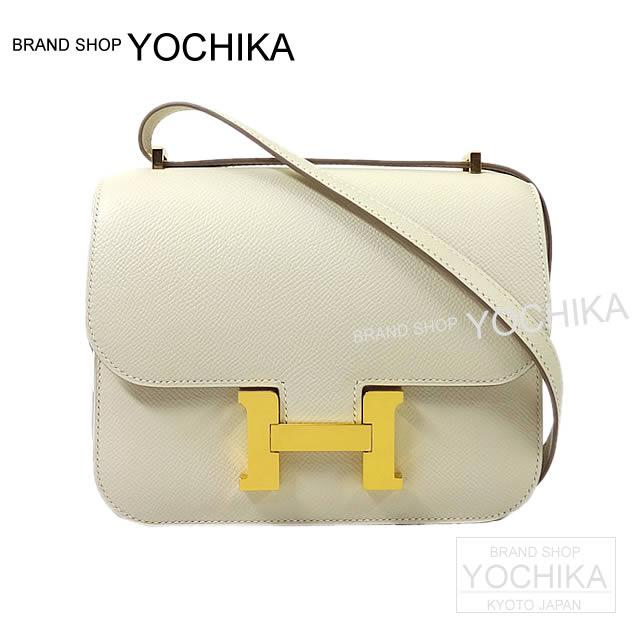 

HERMES Shoulder bag Constance 3 Mini 18 Craie Epsom GHW[Brand New][Authentic]